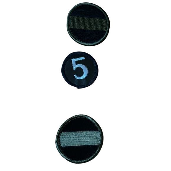 Military Patches Vietnam Era US Army Service Recruiting Number 5 Stripes Veteran - Picture 6 of 7